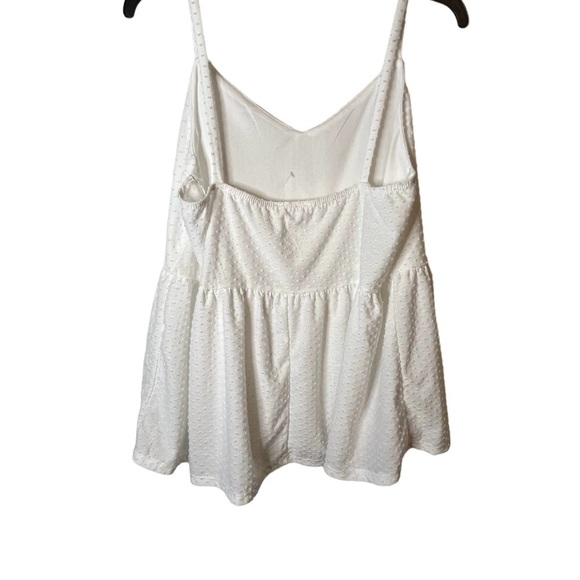 NWT Urban Rose Peplum Style 1X Tank Top - Picture 2 of 4